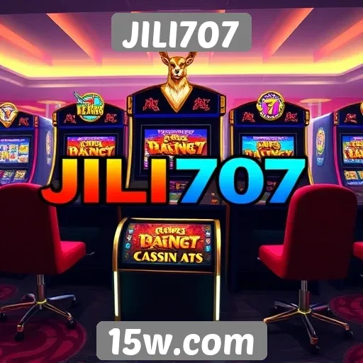 JILI707 oferece ampla seleção de jogos de cassino